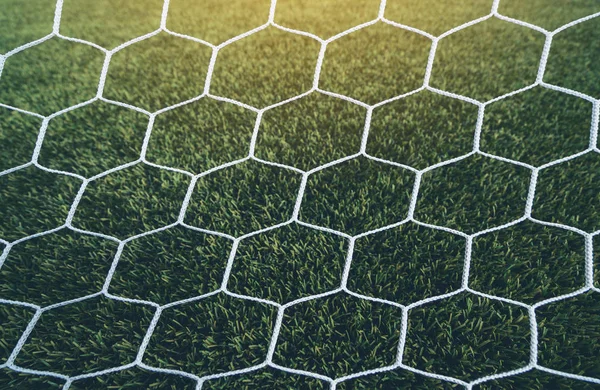 Soccer football net background — Stock Photo, Image