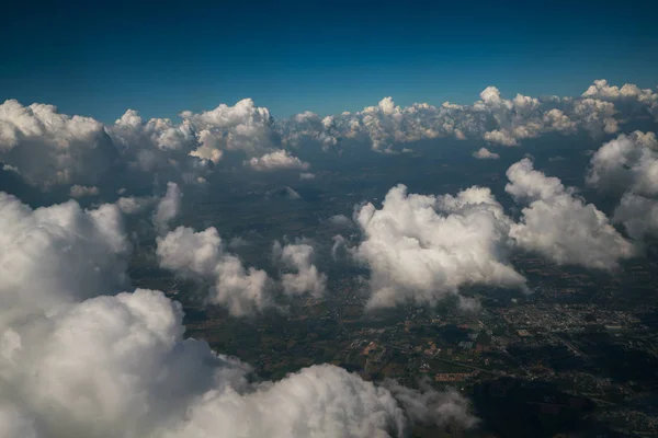 Paesaggio visto da aereo — Foto Stock