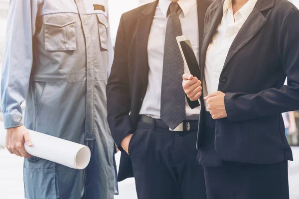 Engenharia equipe de negócios — Fotografia de Stock