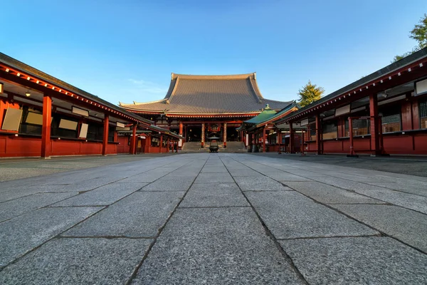 Templo Sensoji-ji em Asakusa, Tóquio, Japão — Fotografia de Stock