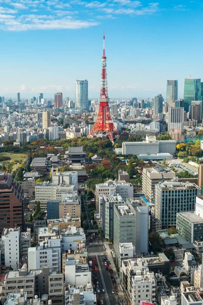 Tokyo tower, Japan - Tokyo City Skyline och stadsbilden — Stockfoto