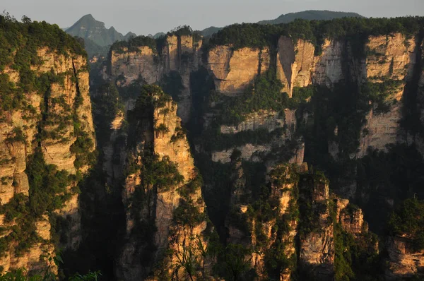 중국에서 장가계에 석 영 사암 기둥 — 스톡 사진