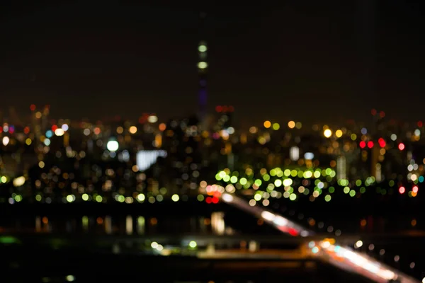 Blur city light background abstract — Stock Photo, Image