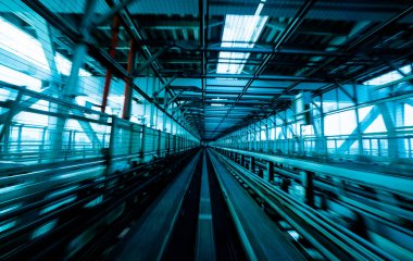 Tren hareket bulanıklığı ile şehir içi raylı sistem devam