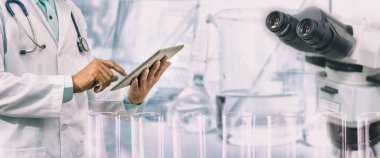 Tıbbi araştırma kavramı.