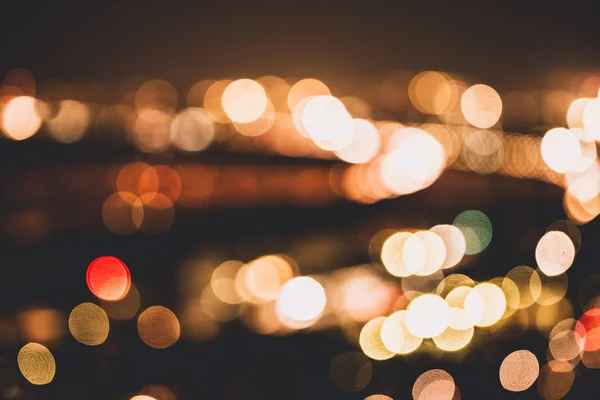 Blur cidade luz fundo abstrato — Fotografia de Stock