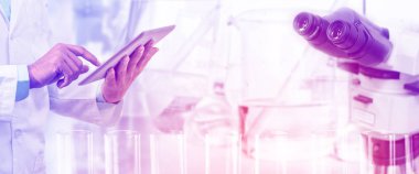 Araştırma ve teknoloji kavramı.