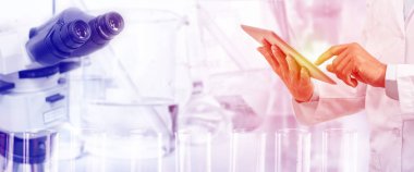 Araştırma ve teknoloji kavramı.