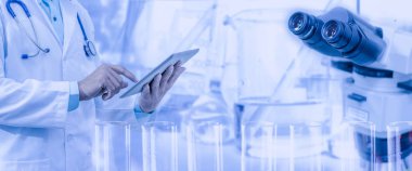 Tıbbi araştırma kavramı.