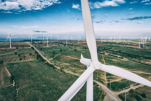 Turbina eolica, concetto di energia eolica . — Foto Stock