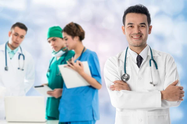 Grupo de pessoas médicas Doutor, Enfermeira e Cirurgião — Fotografia de Stock