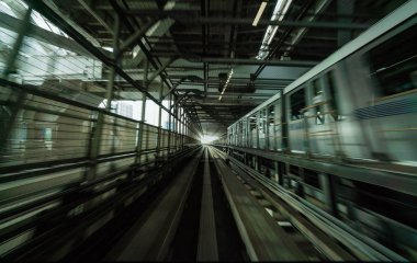 Tren hareket bulanıklığı ile şehir içi raylı sistem devam