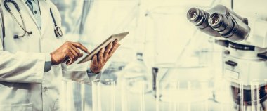 Tıbbi araştırma kavramı.