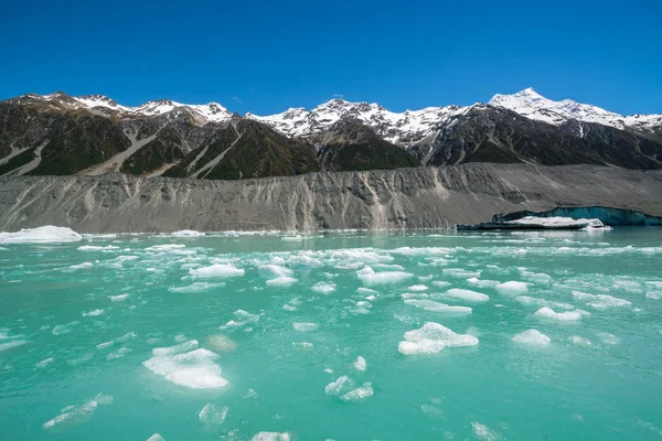 Geleira Tasman, Nova Zelândia — Fotografia de Stock