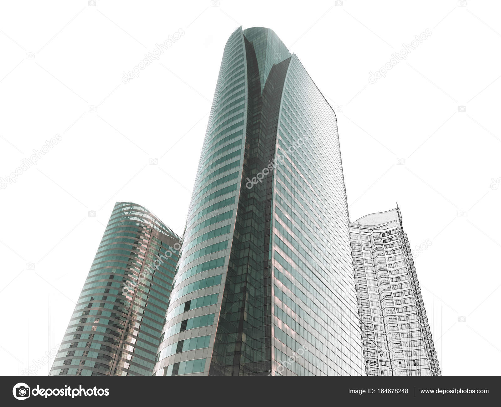 Office building architectural drawing sketch Stock Photo © BiancoBlue