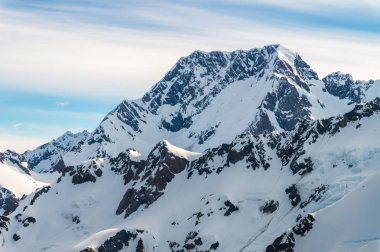 Mount Cook Peak görünümü kapatın