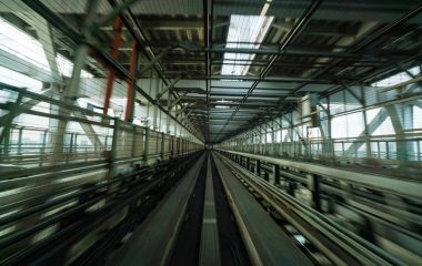 Tren hareket bulanıklığı ile şehir içi raylı sistem devam