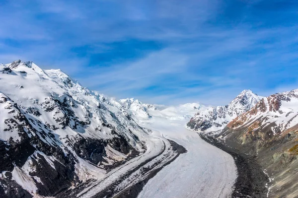 Veduta aerea delle montagne in Nuova Zelanda . — Foto Stock