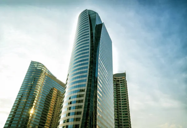 Modern ofis binaları şehir merkezinde