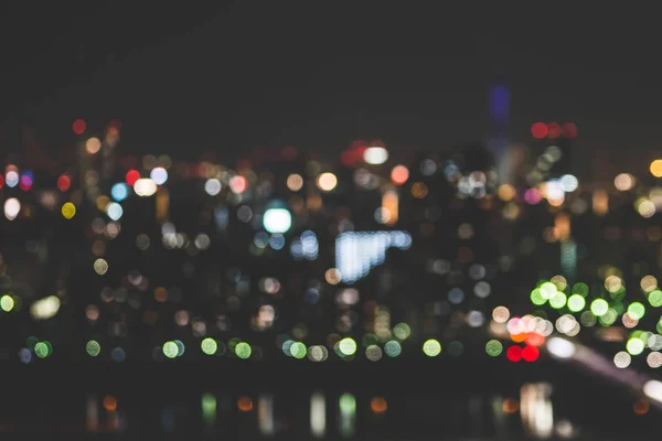 Oskärpa staden ljus bakgrund abstrakt — Stockfoto