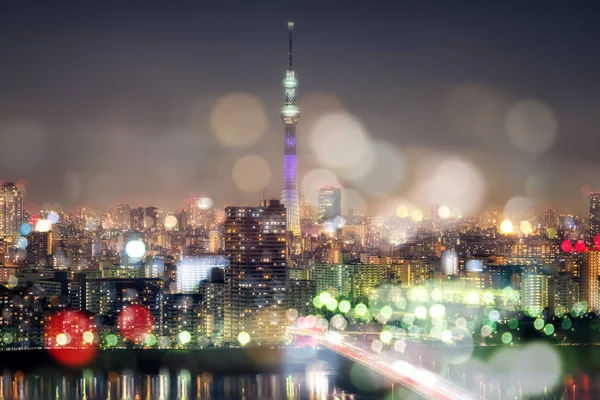 Tokyo Sky Tree avec Tokyo Cityscape — Photo