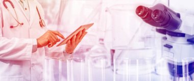 Tıbbi araştırma kavramı.