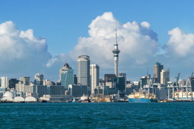 Auckland şehir manzarası, Yeni Zelanda