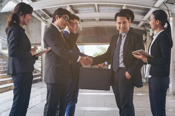 Acuerdo de reunión de empresarios — Foto de Stock