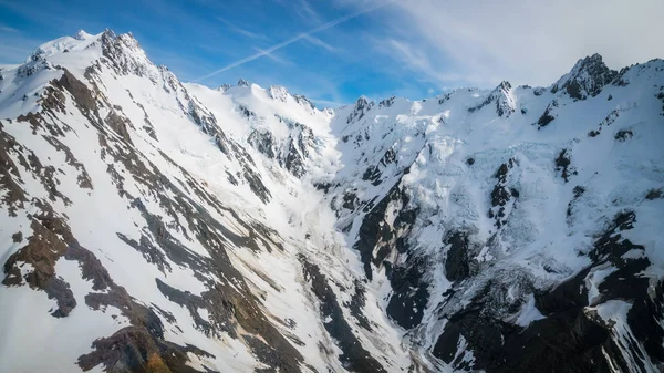 Winter Landscape of Snow Mountain Range — Stock Photo, Image