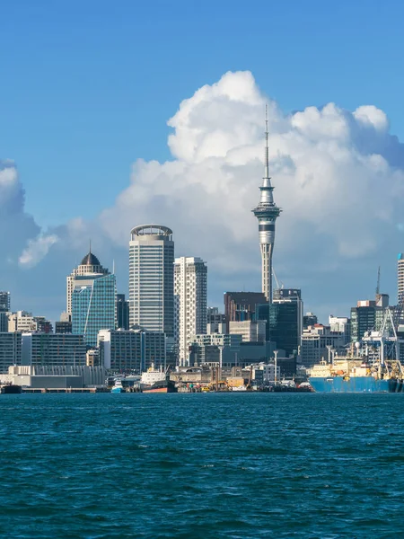 Auckland city skyline, Új-Zéland — Stock Fotó