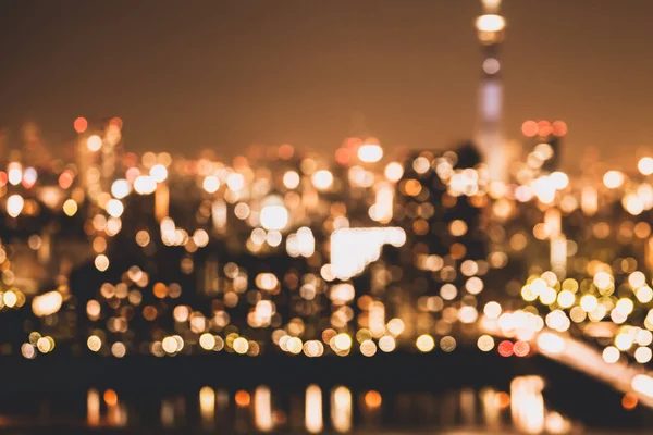 Blur city light background abstract — Stock Photo, Image