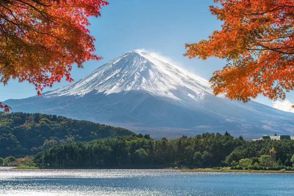 Mount Fuji sonbahar renk, Japonya