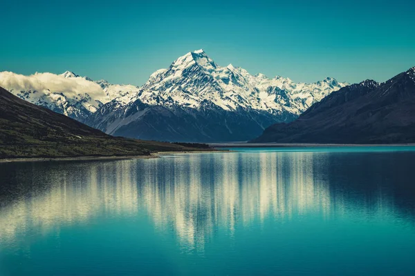 Góra Cooka w Nowej Zelandii — Zdjęcie stockowe