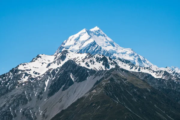 Вид на гору Кук в Новой Зеландии — стоковое фото