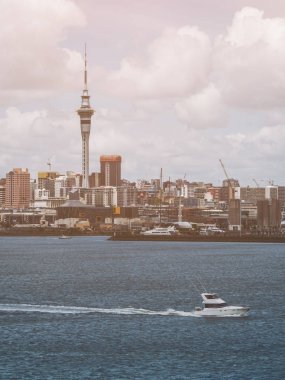 Auckland şehir manzarası, Yeni Zelanda