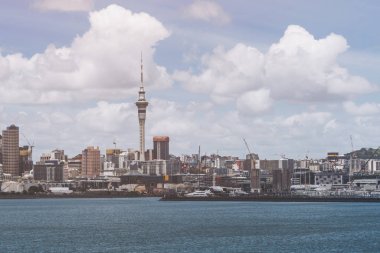 Auckland şehir manzarası, Yeni Zelanda