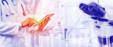 Tıbbi araştırma kavramı.