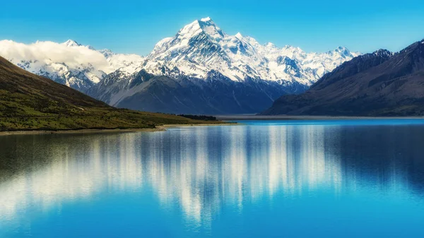 Yeni Zelanda Cook Dağı — Stok fotoğraf