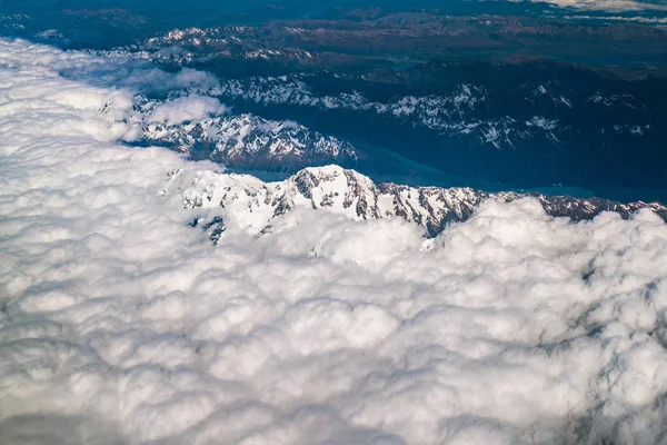 Aerial view of Mt Cook, New Zealand Royalty Free Stock Images
