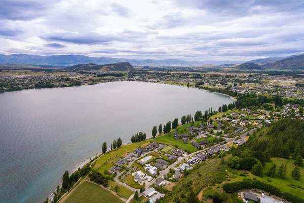 Göl Wanaka, Yeni Zelanda panoramik manzara