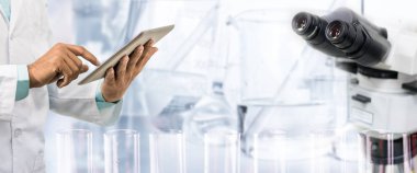 Araştırma ve teknoloji kavramı.