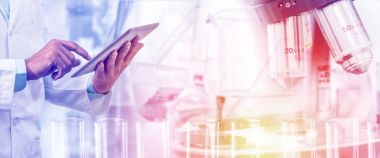 Araştırma ve teknoloji kavramı.