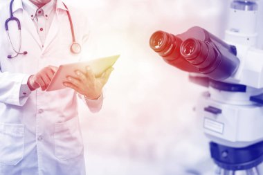 Tıbbi araştırma kavramı.