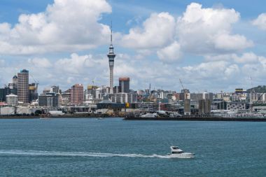 Auckland şehir manzarası, Yeni Zelanda