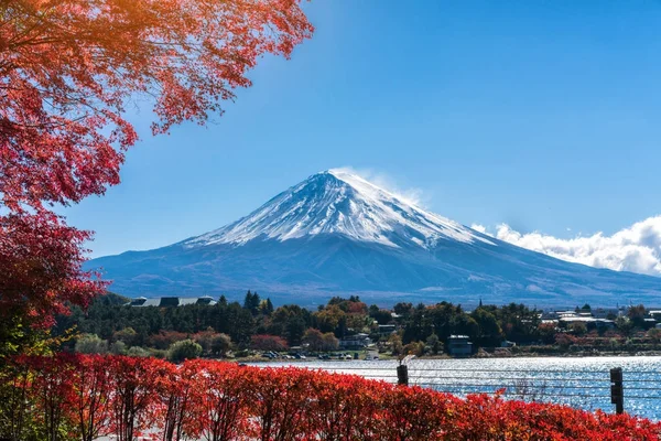 Mount Fuji sonbahar renk, Japonya