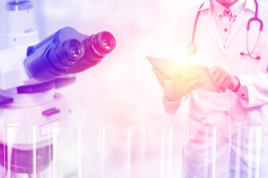 Tıbbi araştırma kavramı.