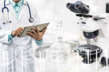 Tıbbi araştırma kavramı.