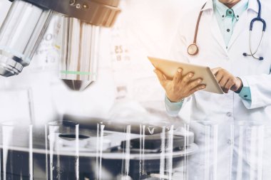 Tıbbi araştırma kavramı.