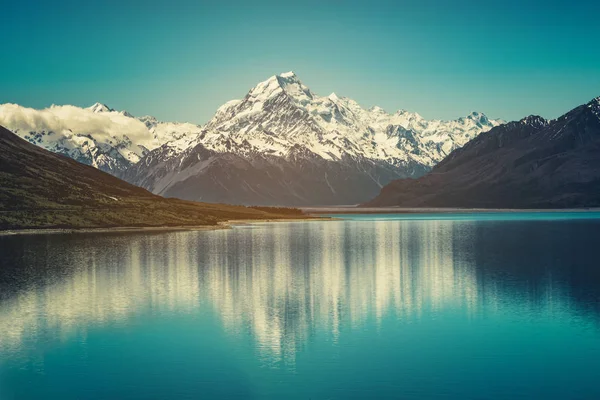 Góra Cooka w Nowej Zelandii — Zdjęcie stockowe