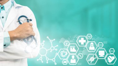 Doktor tıbbi bilim simge Modern arayüzü ile